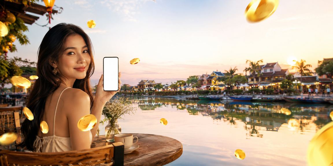 Người dùng tại Hội An tìm hiểu thông tin hỗ trợ và đăng ký tài khoản cá cược trực tuyến